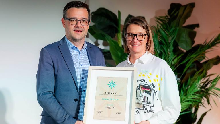 Već četvrti put zaredom primili smo certifikat Green Star